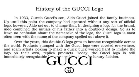 gucci logo geschiedenis|house of gucci.